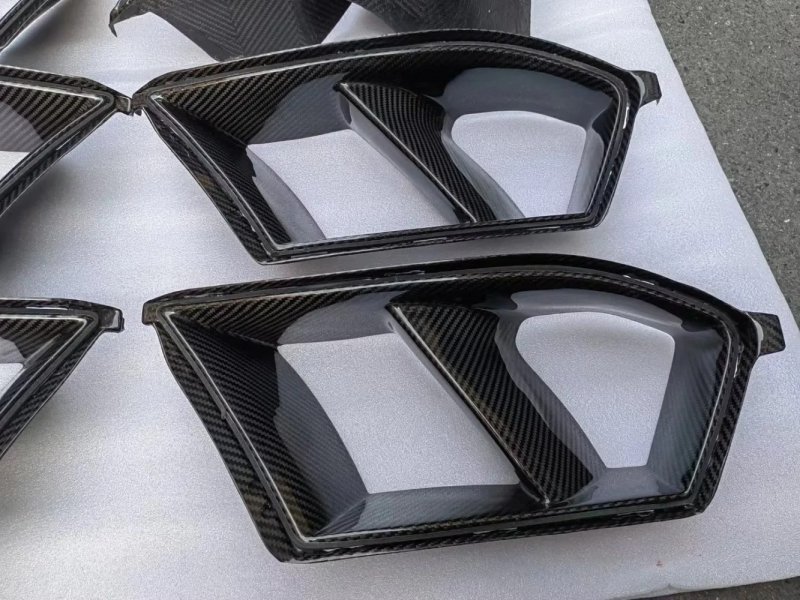 High Quality Fast Delivery Whole Sale Price Dry Carbon Fiber M Performance Bumper Vents Body Kits for  M3/M4/G80/G82